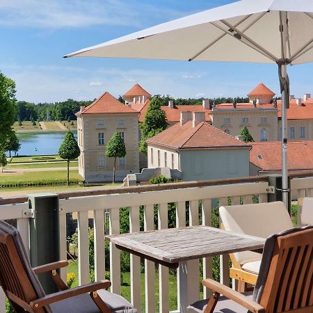 Loggiahaus Am Schloss, 5 Ferienwohnungen, Teils Mit Schloss- Und Seeblick Райнсберг Экстерьер фото